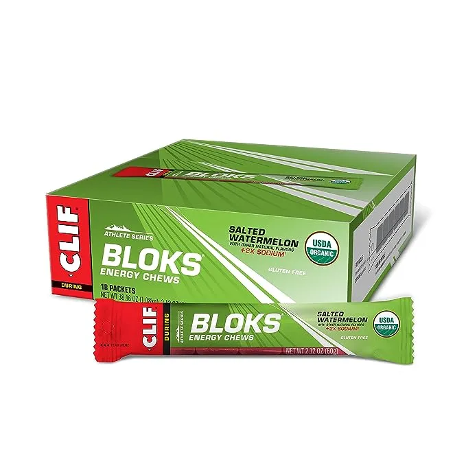 Clif Bloks Salted Watermelon Energy Chews