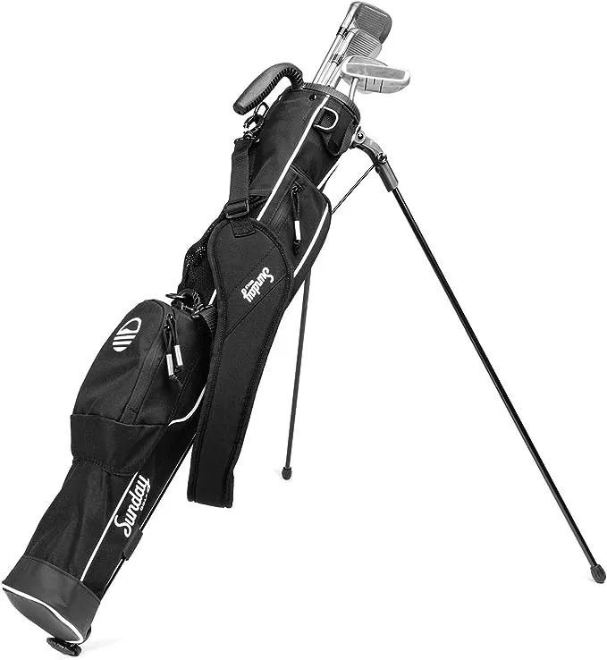 Sunday Golf - Lightweight Sunday Golf Bag with Strap and Stand – Easy to Carry