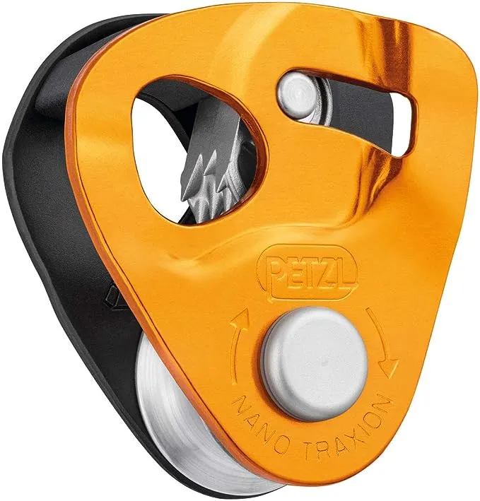 Petzl, Nano Traxion, Pulley Blocker Lightweight High-Performance