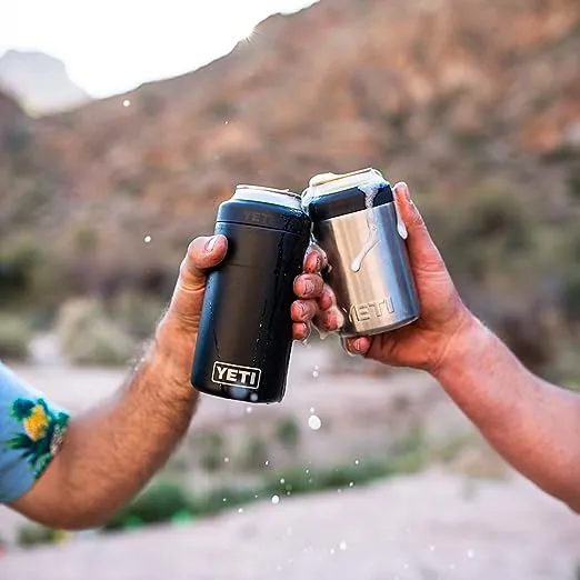 Yeti Rambler 12 oz Colster Can Cooler - Rescue Red