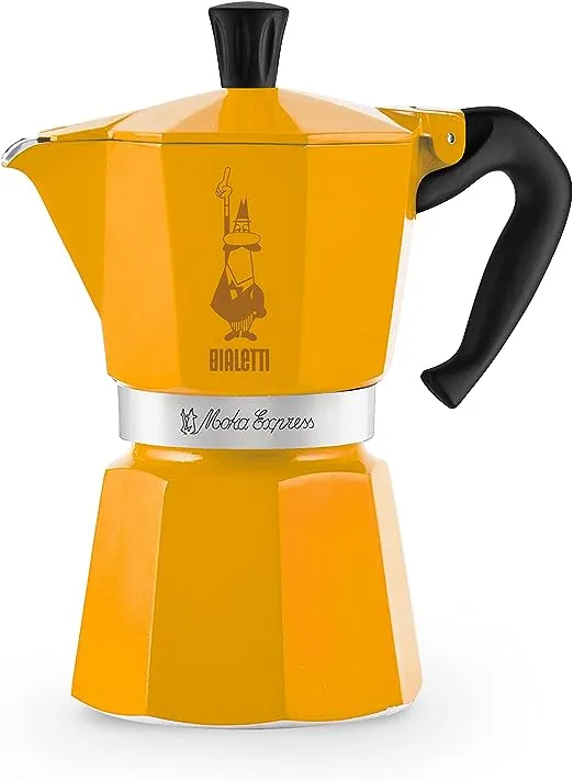 Bialetti Moka Express Espresso Maker 3 Cups Gold