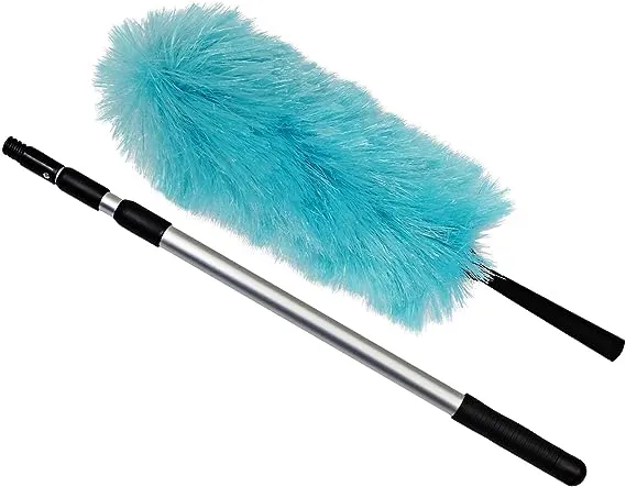 Eurow Electrostatic Duster with 3 Sections Extension Pole