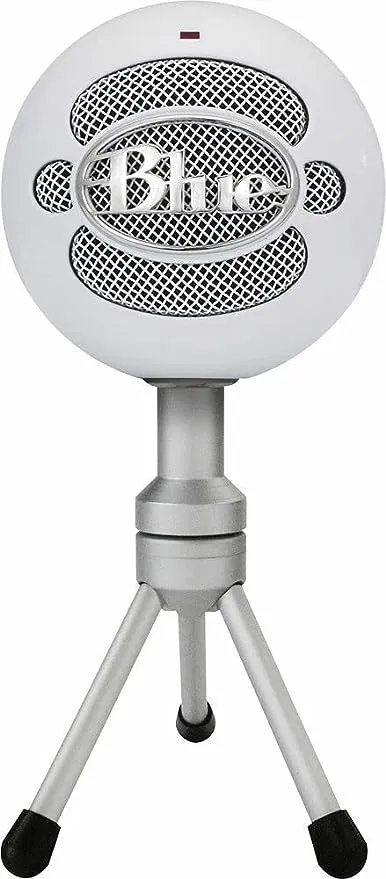 Logitech for Creators Blue Snowball Ice USB Microphone - White