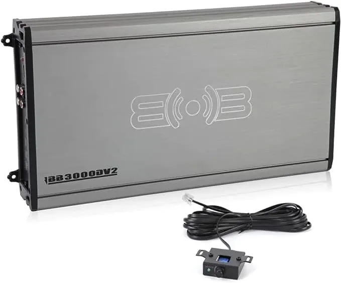 BELVA BB3000DV2 3000W Max Class D Monoblock BB Series Car Amplifier