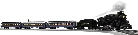 LIONELL The Polar Express LIONCHIEF Set w/Bluetooth 5.0 and Disappearing HOBO CAR, LIONCHIEF Remote, Track and Power Supply O Gauge