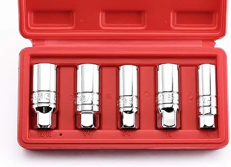 3/8" Drive Spark Plug Socket Set