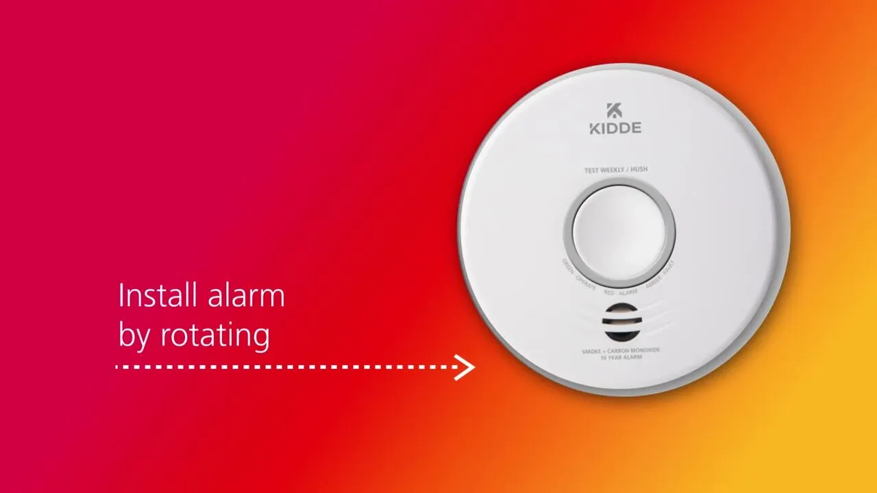 Kidde Smart Smoke & Carbon Monoxide Detector 21033071