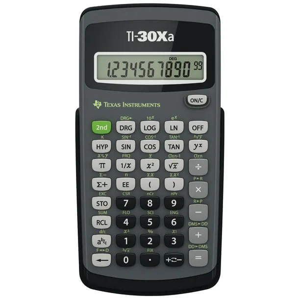 Texas Instruments TI-30XA Student Scientific Calculator