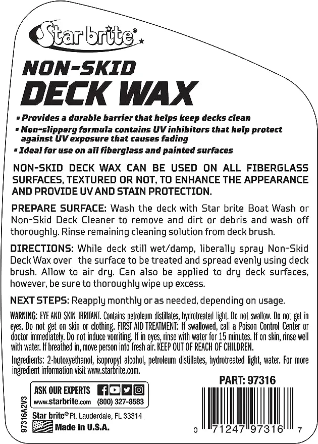 Star Brite Non-Skid Deck Wax