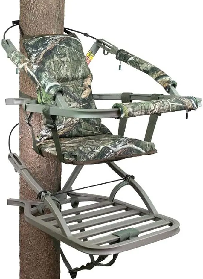 Summit Treestands Goliath SD Climbing Treestand, Mossy Oak