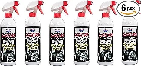 Lucas Oil 10513 Slick Mist Tire and Trim Shine, 24 oz. (Case of 6) 