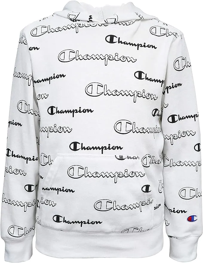 Champion Kids Clothes Sweatshirts Youth Heritage Fleece Pull On Hoody Sweatshirt with Hood