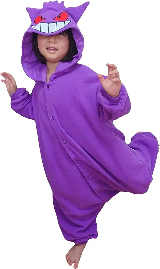 Kids Gengar Pokémon Kigurumi Ages 5-9