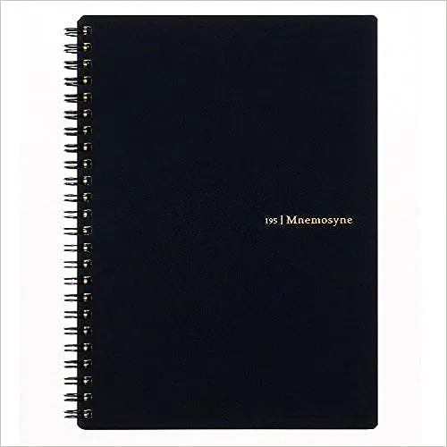 Mnemosyne A5 Lined Spiral 195 Notebook