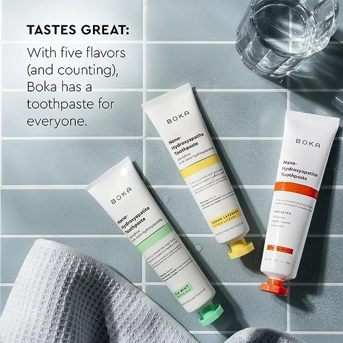 Boka Cinna Mint Nano-Hydroxyapatite Toothpaste