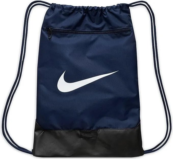 Nike Brasilia Drawstring Pack Bag NKDM3978 - Midnight Navy