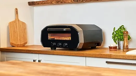 Ooni Volt 12 Electric Pizza Oven - Electric Versitle Pizza Oven - Indoor and Outdoor Pizza Maker - Kitchen Countertop Oven