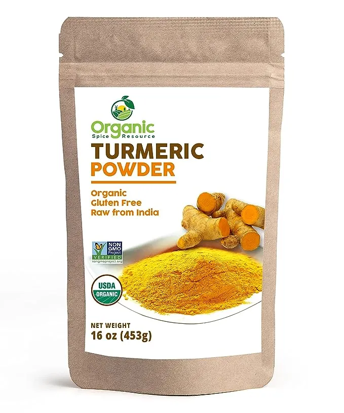 Polvo Orgánico De Cúrcuma - Curcuma Organica En Polvo Turmeric Powder 8 Oz New