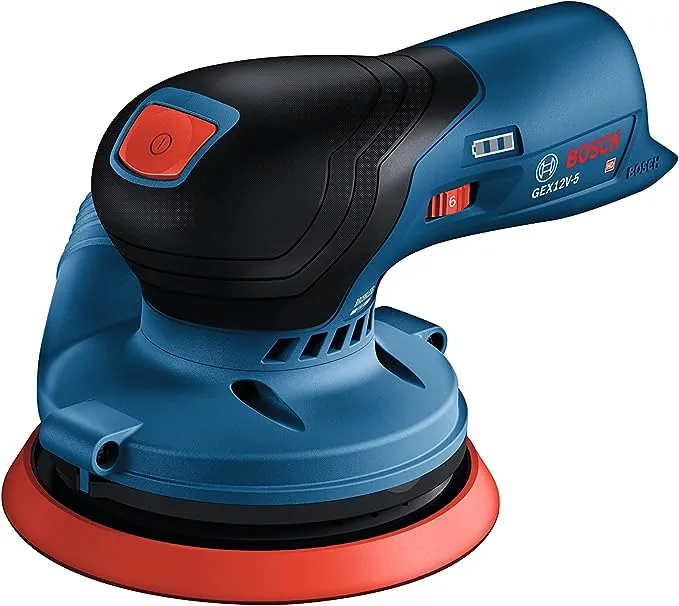 BOSCH GEX12V-5N 12V Max Brushless 5 Inch Cordless Random Orbit Sander (Bare Tool)