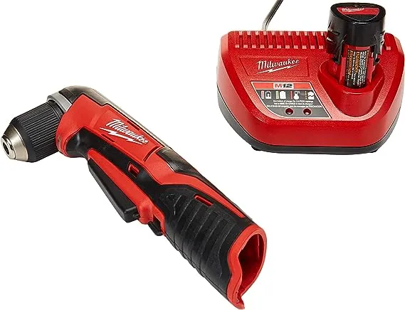 Milwaukee 2415-21 M12 3/8" Cordless Right Angle Drill/Driver Kit