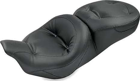 "Mustang - Regal Touring Seat - '08-'21 FLT - One-Piece 2-Up Ultra Touring Seat - 76036"