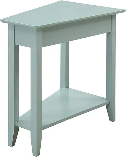 Convenience Concepts American Heritage Wedge End Table with Shelf