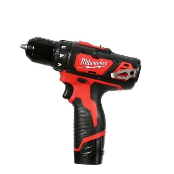 Milwaukee M12 12 V Cordless Brushed 2 Tool Drill and Impact Driver Kit