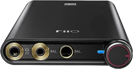 FiiO Q3 Amplifier Headphone Amp High Resolution DAC DSD512 for Smartphone/PC/Laptop/Home/Car Audio 2.5/3.5/4.4mm Output