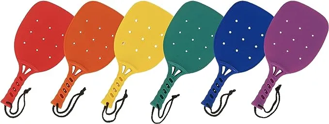 Champion Sports MRSET Plastic Paddleball Racket Set, 15"