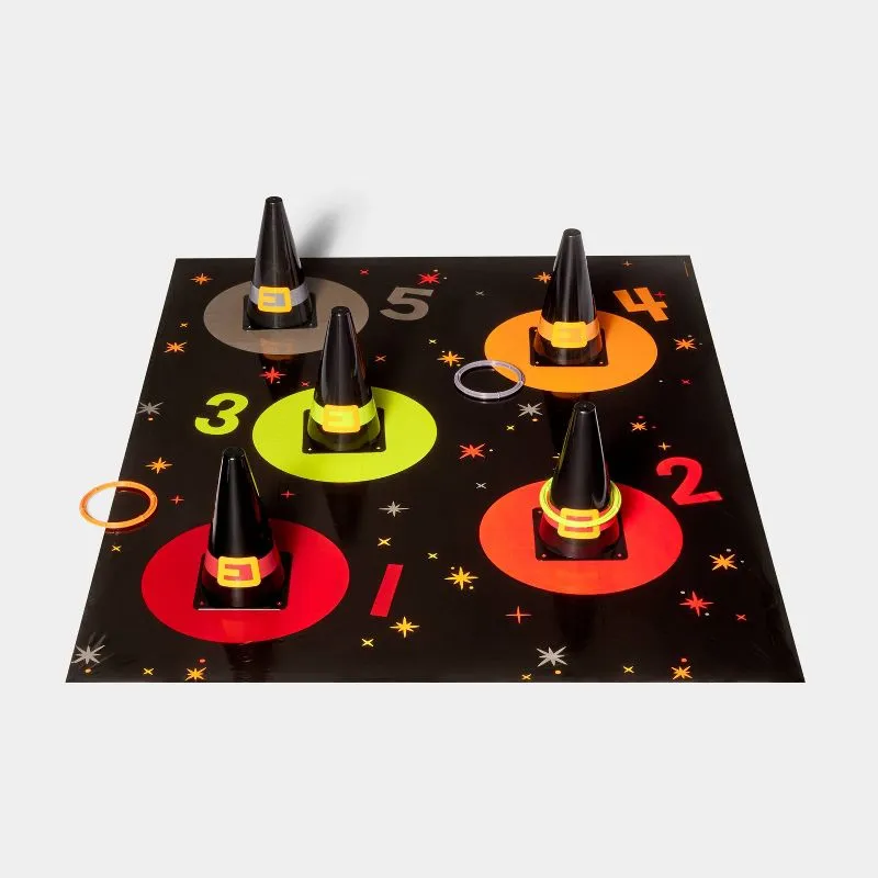 Halloween Witch Hat Ring Toss Game Halloween Party Kit - Hyde & EEK! Boutique