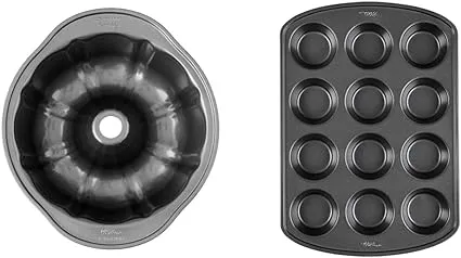 Wilton 9-Inch Fluted Tube Cake Pan, Set of 2