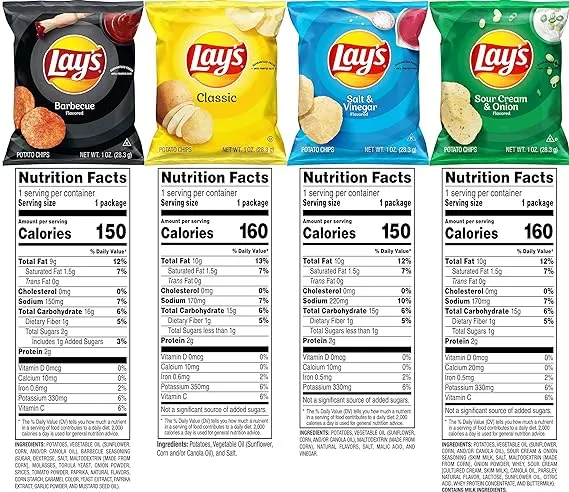 Lay's Potato Chip Variety Pack, 40 Count