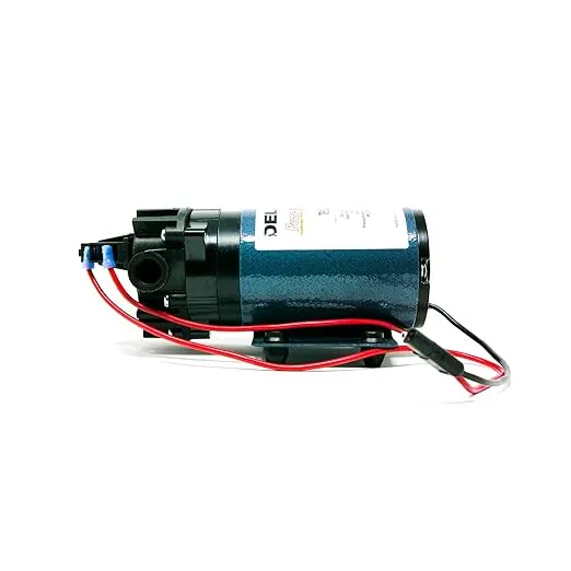 Delavan 7822FS-201-SBIP I Series 12 Volt Electric 60 PSI 2.2 GPM Bypass, On Demand, and Bypass-Demand Diaphragm Pump