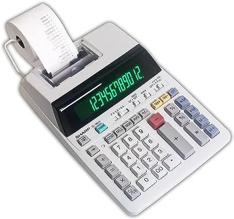 Sharp EL-1801V 12 Digit Printing Calculator