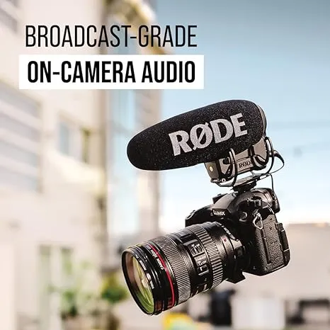 Rode VideoMic Pro+ Camera-Mount Shotgun Microphone