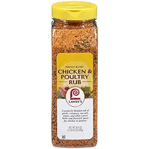 Lawry's Perfect Blend Chicken Rub, 24.5 OZ, Set of 2 