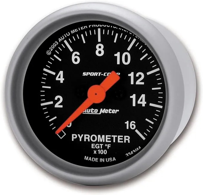 AutoMeter Sport-Comp Pyrometer Gauge