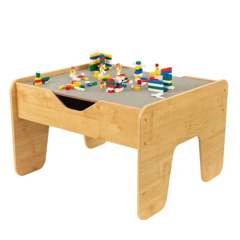 KidKraft Activity Play Table - Gray & Natural