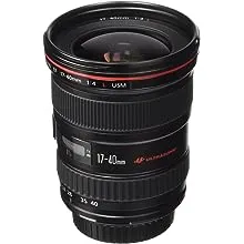 Canon 8806A002 EF 17-40mm f/4L USM Ultra-Wide Zoom Lens