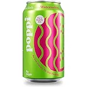 Poppi Prebiotic Soda Watermelon 12 oz (Pack of 12)