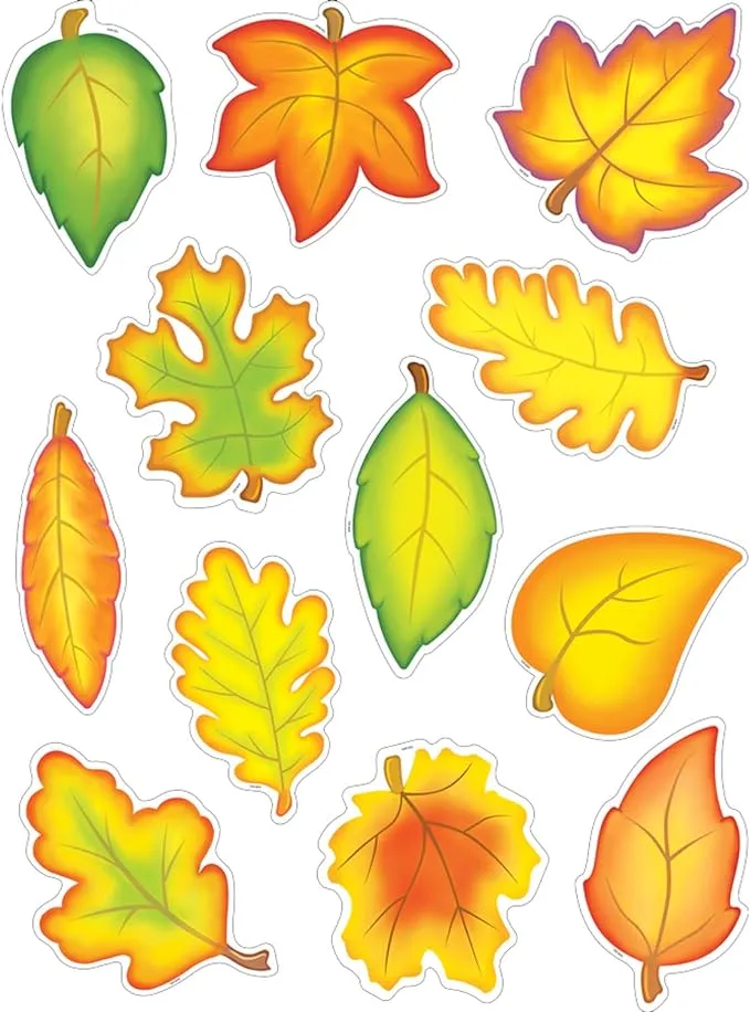 Teacher Created Resources Fall Leaves Accents (TCR4419)