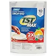 Camco TST MAX RV Toilet Treatment Drop-INs | Control Unwanted Odors and Break Down Waste and Tissue | Septic Tank Safe | Orange Scent | 10-pack (41178)