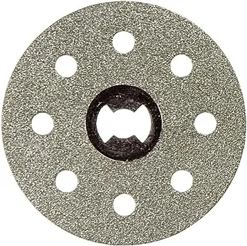 Dremel EZ545 1-1/2-Inch EZ Lock Diamond Cutting Wheel - Rotary Tool Accessory, Perfect for Tile and Metal Cutting