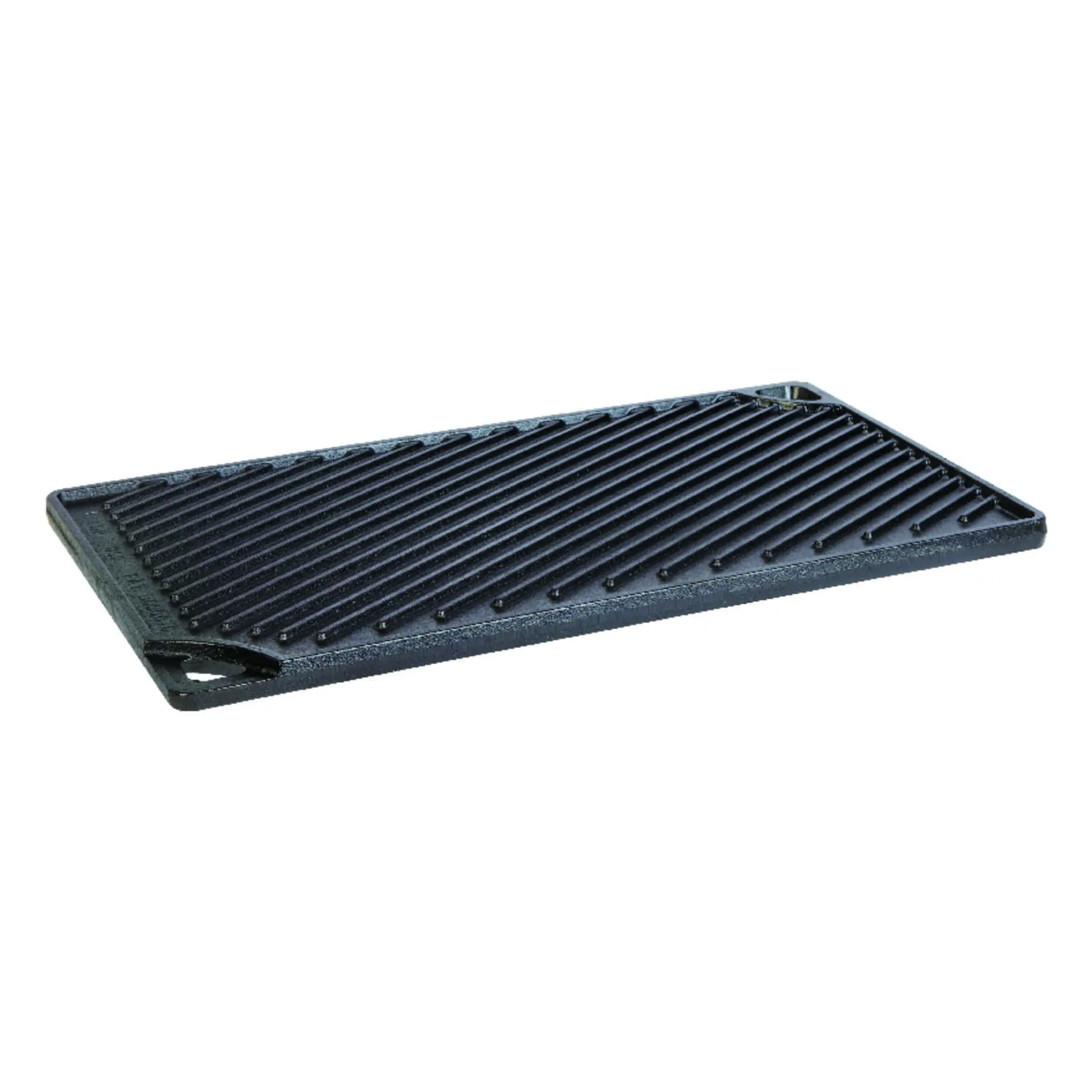 Lodge LDP3 16 5/8" x 9 1/2" Pre-Seasoned Reversible Cast Iron Griddle