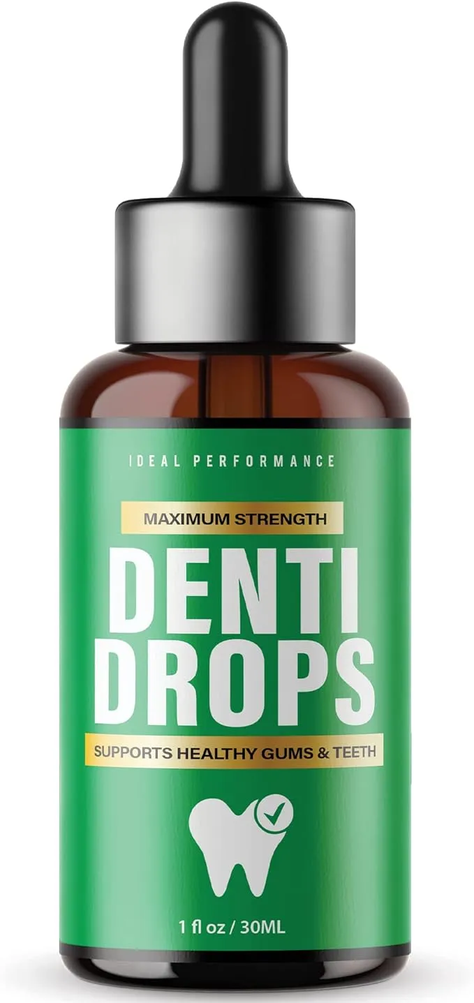 Dentitox Pro for Gums and Teeth DentitoxPro Dental Dropper Healthy Gum Liquid Drops Mouth (2oz)