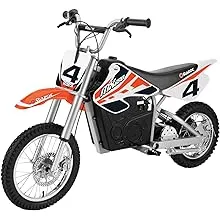 Razor MX650 Steel Electric Dirt Rocket Kids Motorcross Motorcycle Bike, Orange