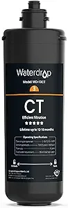 Waterdrop WD-10CT Under Sink Water Filter, Replacement for Waterdrop TSA & TSB 3-stage Under Sink Water Filter System