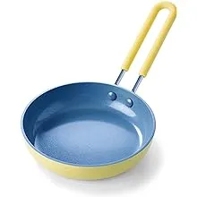 GreenPan Sunflower Yellow Ceramic Non-Stick Mini Egg Pan