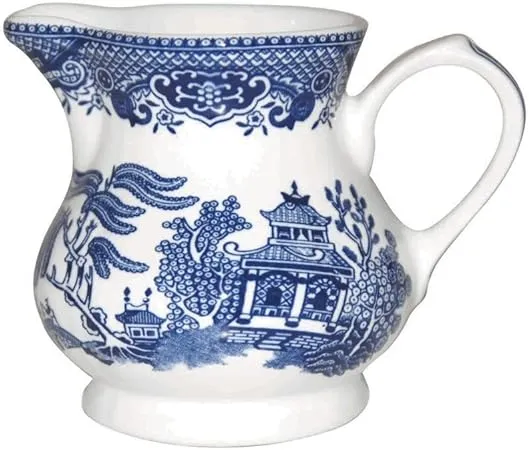 Willow Blue (Georgian Shape) Creamer by Churchill