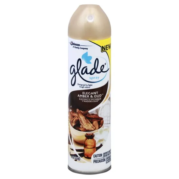 Glade Air fereshener Elegant Amber & Oud 8oz 4-Pack